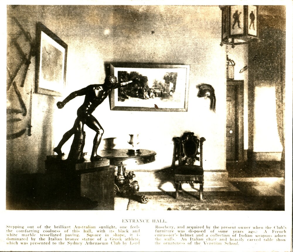 Grey Stanes House entrance hall, Prospect