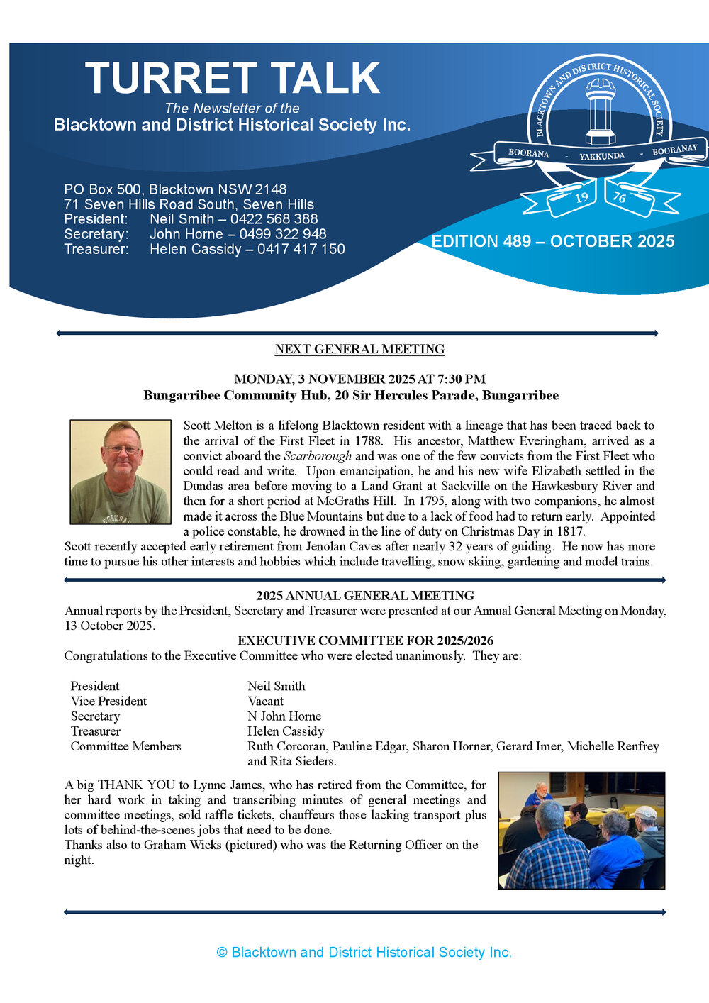 Turret Talk, Edition 489 - October 2025