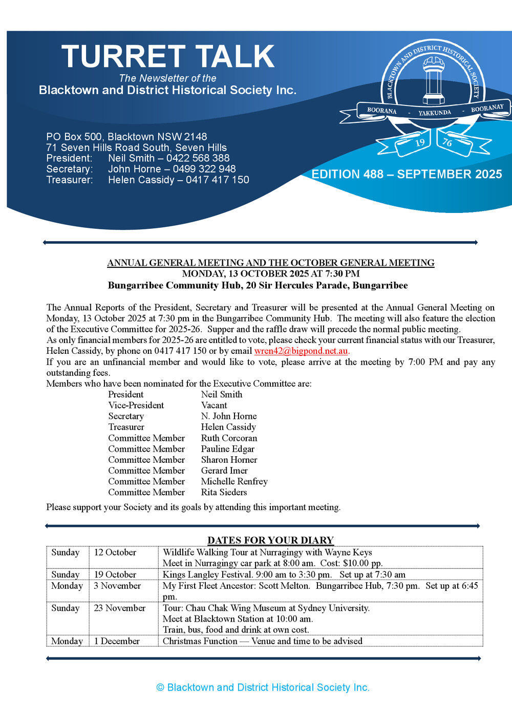 Turret Talk, Edition 488 - September 2025