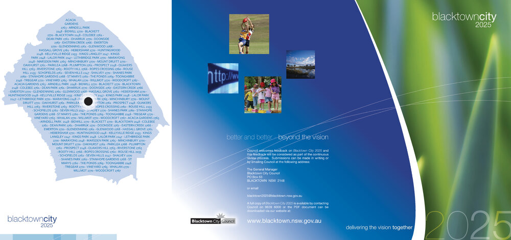 Blacktown City 2025 brochure