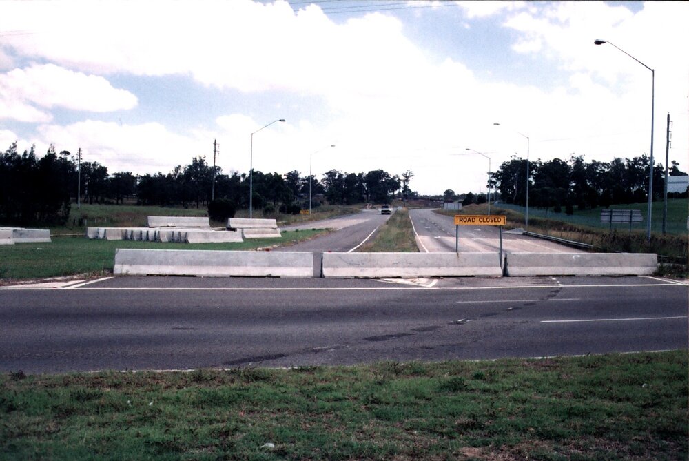 Former intersection of F4 Freeway, Huntingwood