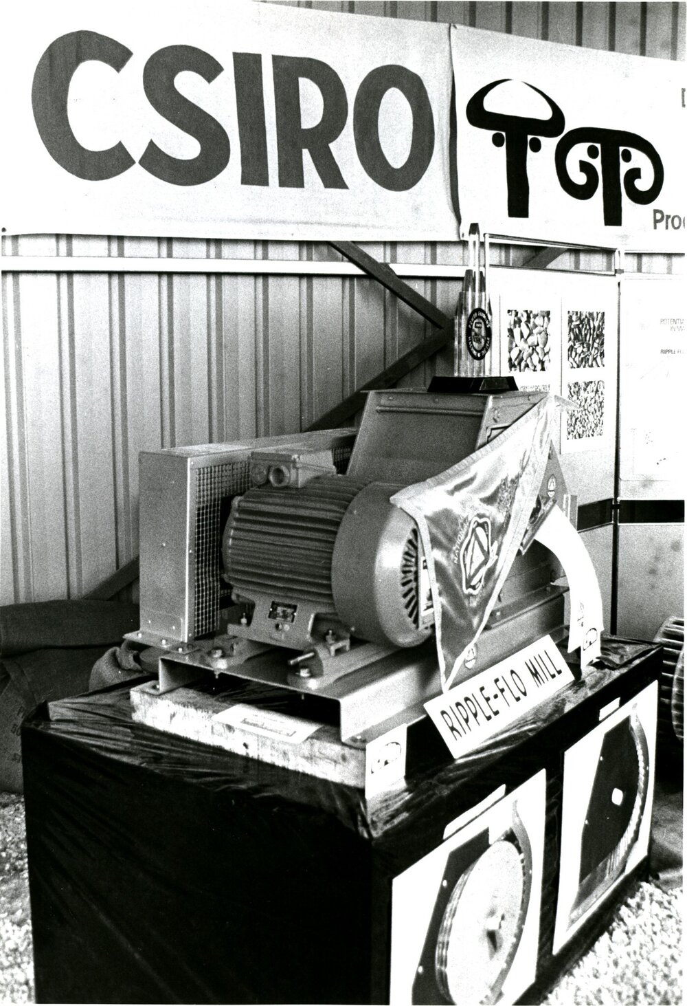 CSIRO machinery display 