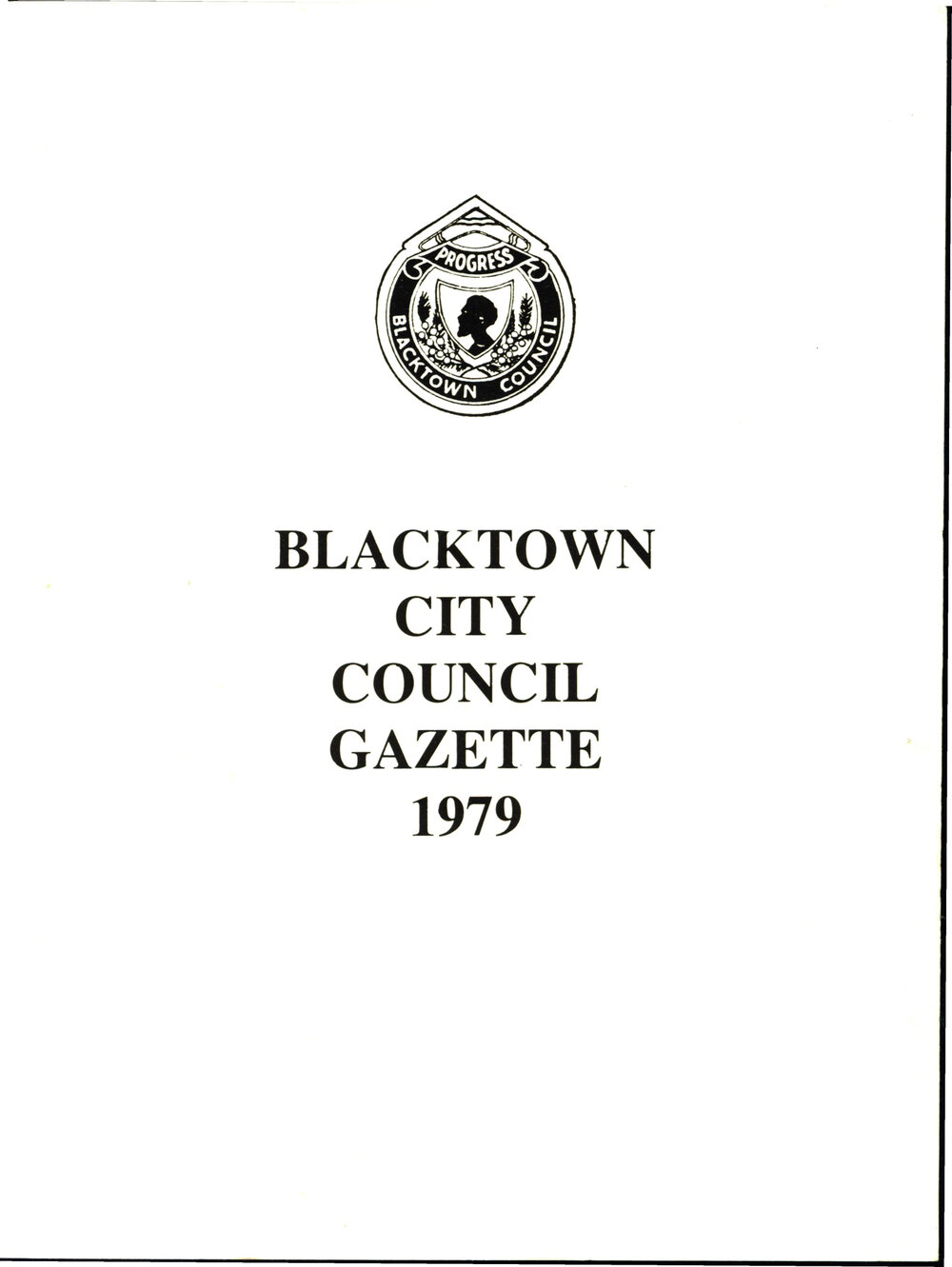 Blacktown City Council Gazette 1979