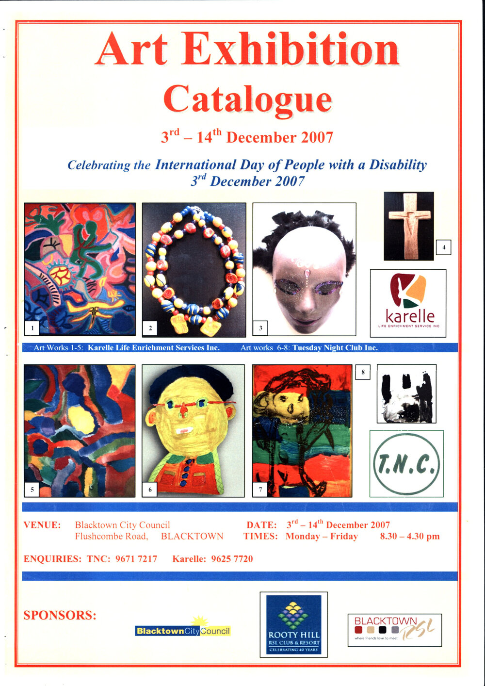 Art Exhibition Catalogue 2007