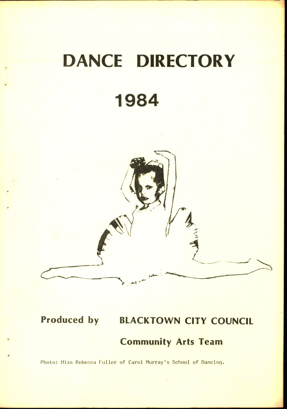 Dance Directory 1984
