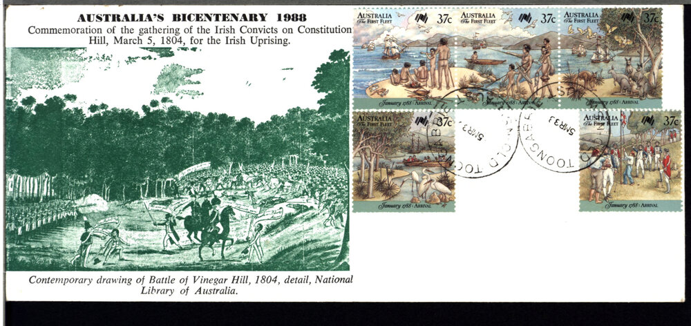 Bicentennial First Day Covers, two signed by D.W. Dan Eastwood, 1984