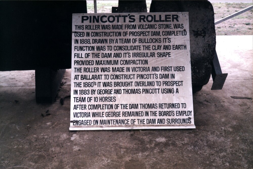 Pincott's Roller, Prospect Reservoir