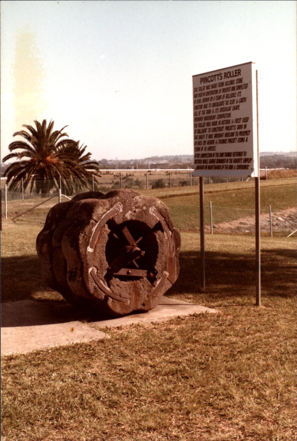 Pincott's Roller, Prospect Reservoir