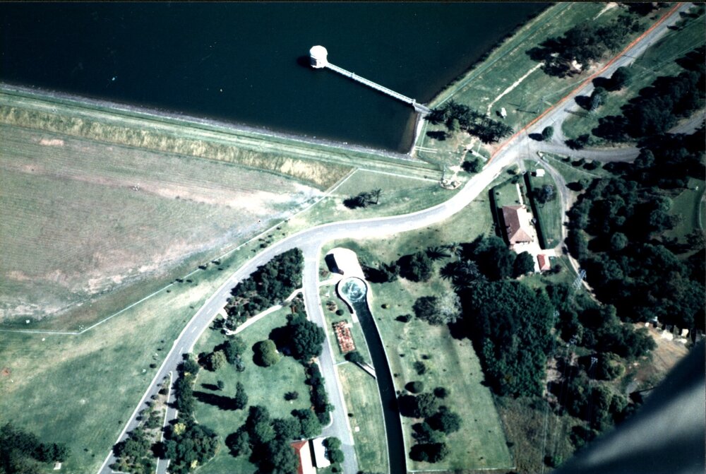 Aerial view of Prospect Reservoir