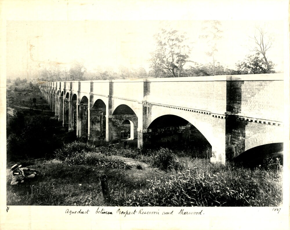 Aqueduct between Prospect Reservoir and Sherwood