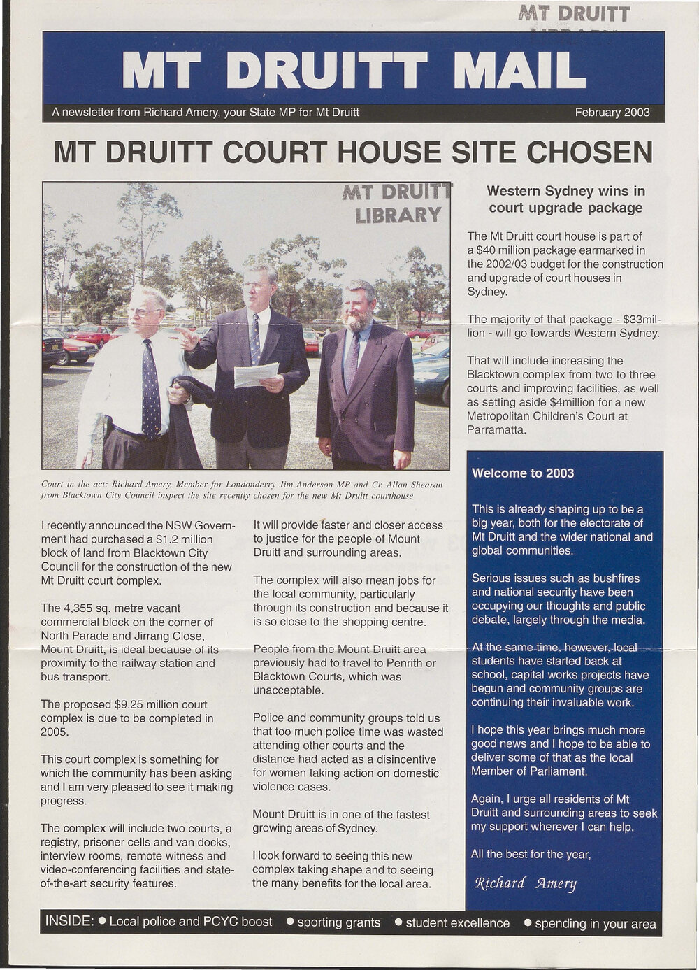 Mt Druitt Mail, February 2003