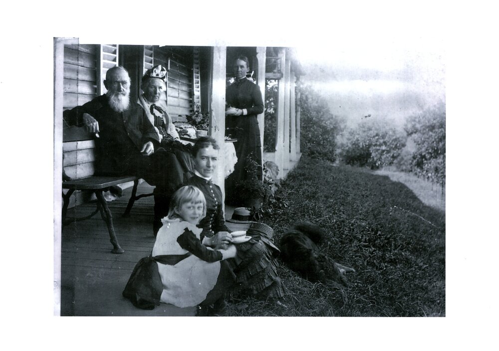 Rev. Thomas Donkin and family, Kurrajong