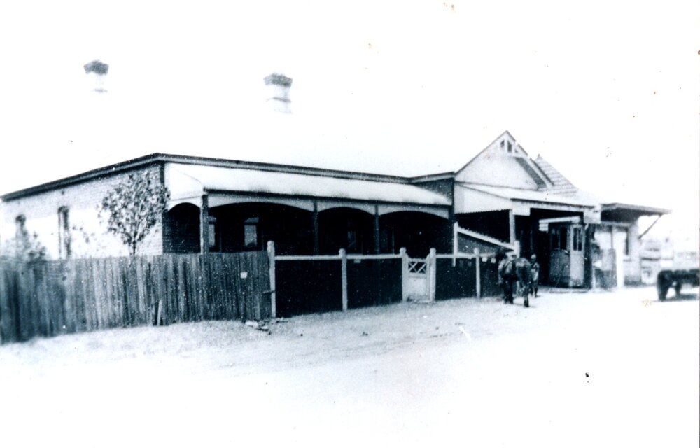 Watts' store and residence