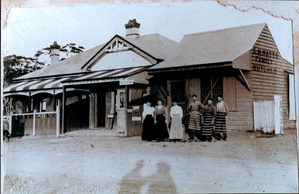 Prospect Post Office and Butcher, c.1897