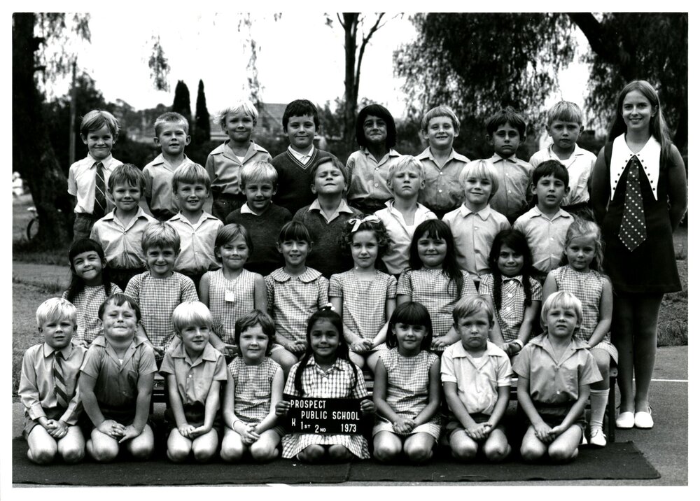 Class photograph, Prospect Public School, 1973
