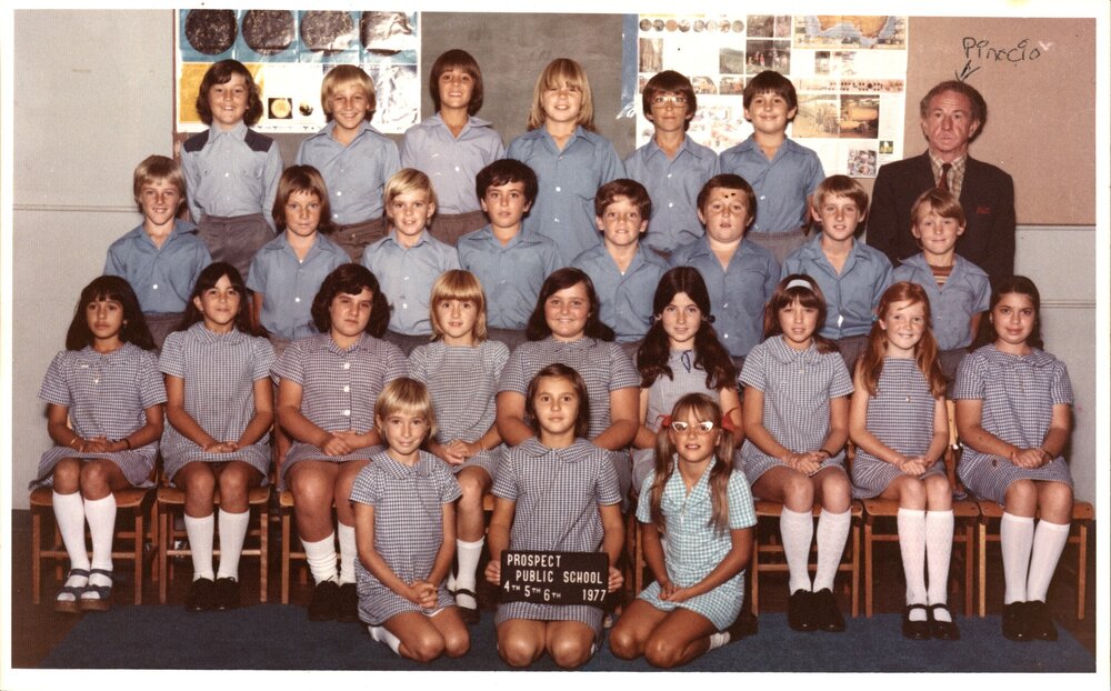 Class photograph, Prospect Public School, 1977