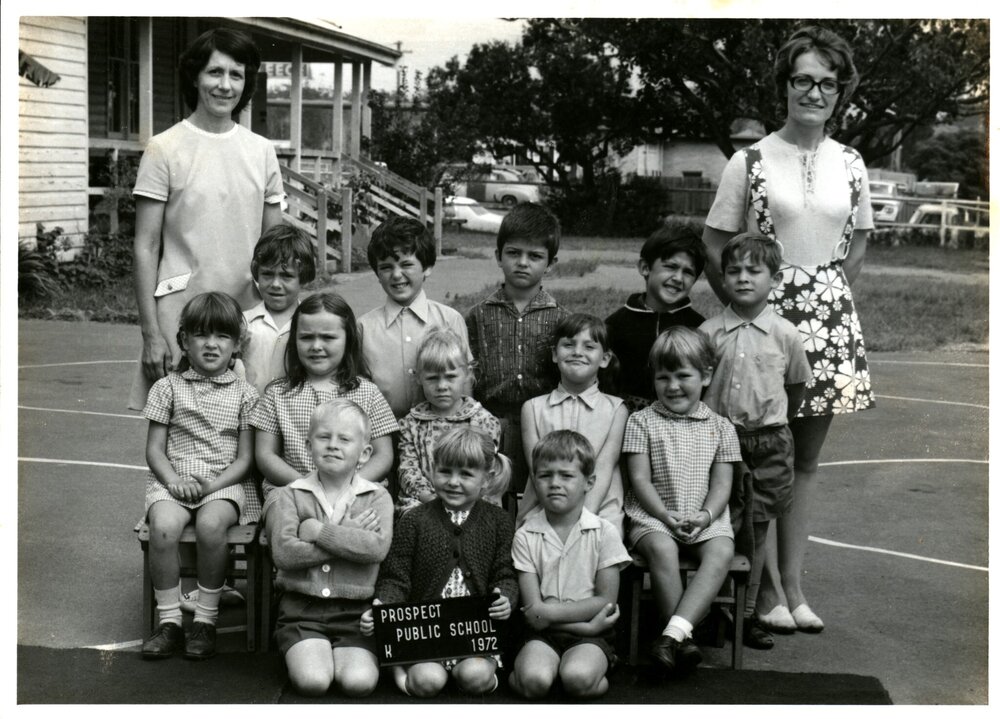 Class photograph, Prospect Public School