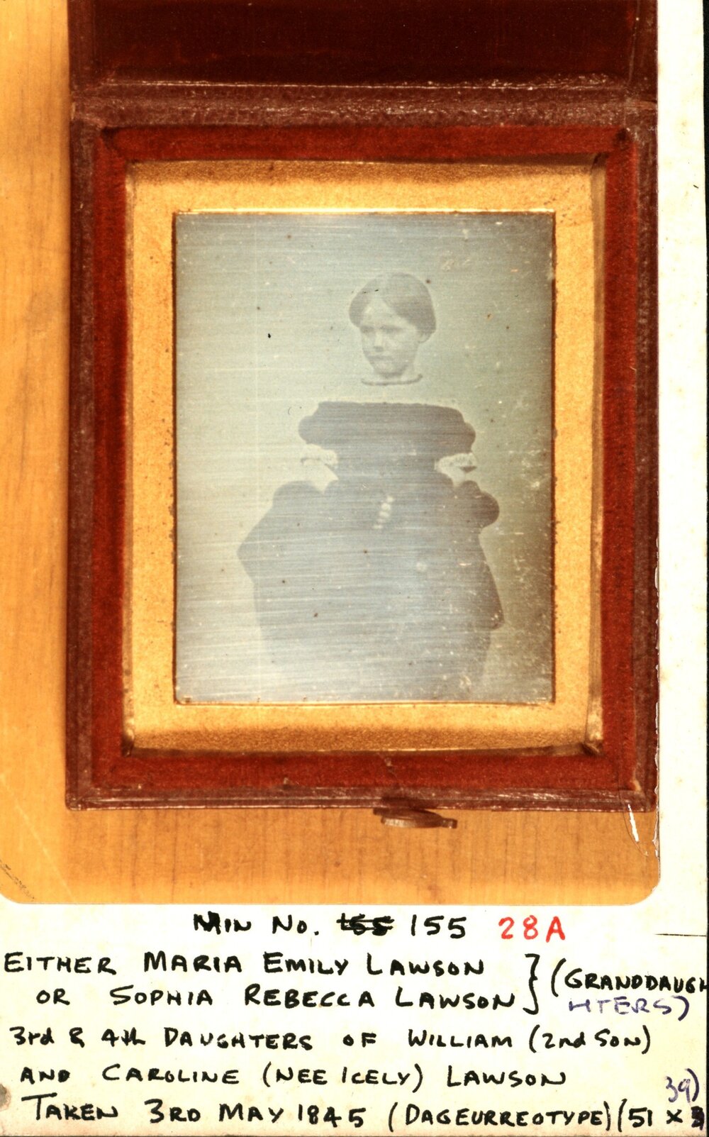 Maria Lawson, 1845