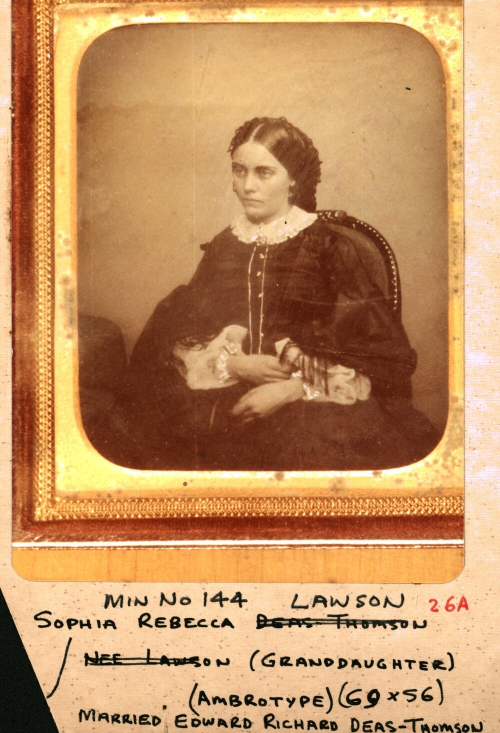Sophia Rebecca Lawson, c.1860