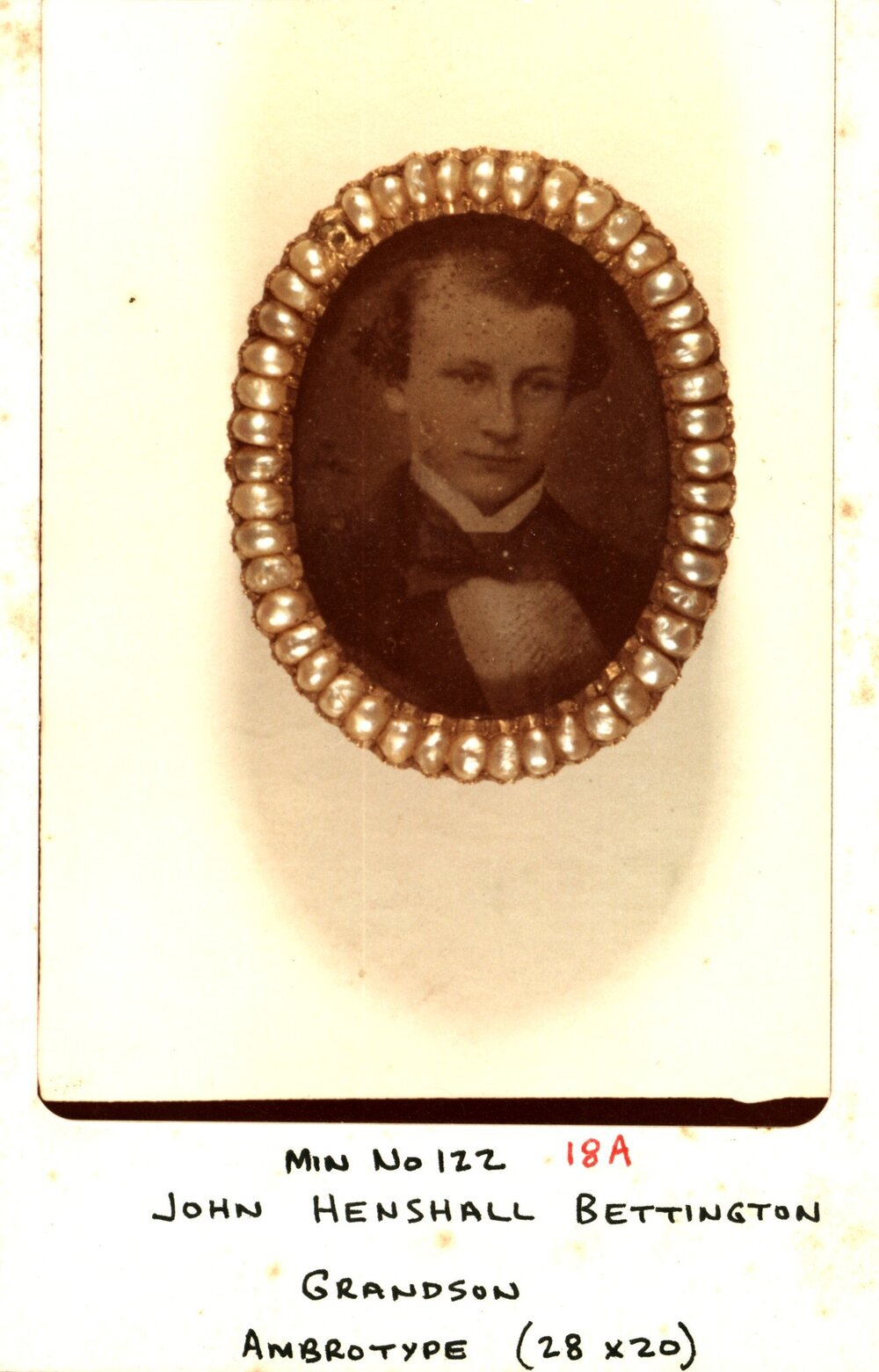 John Bettington, c.1850s