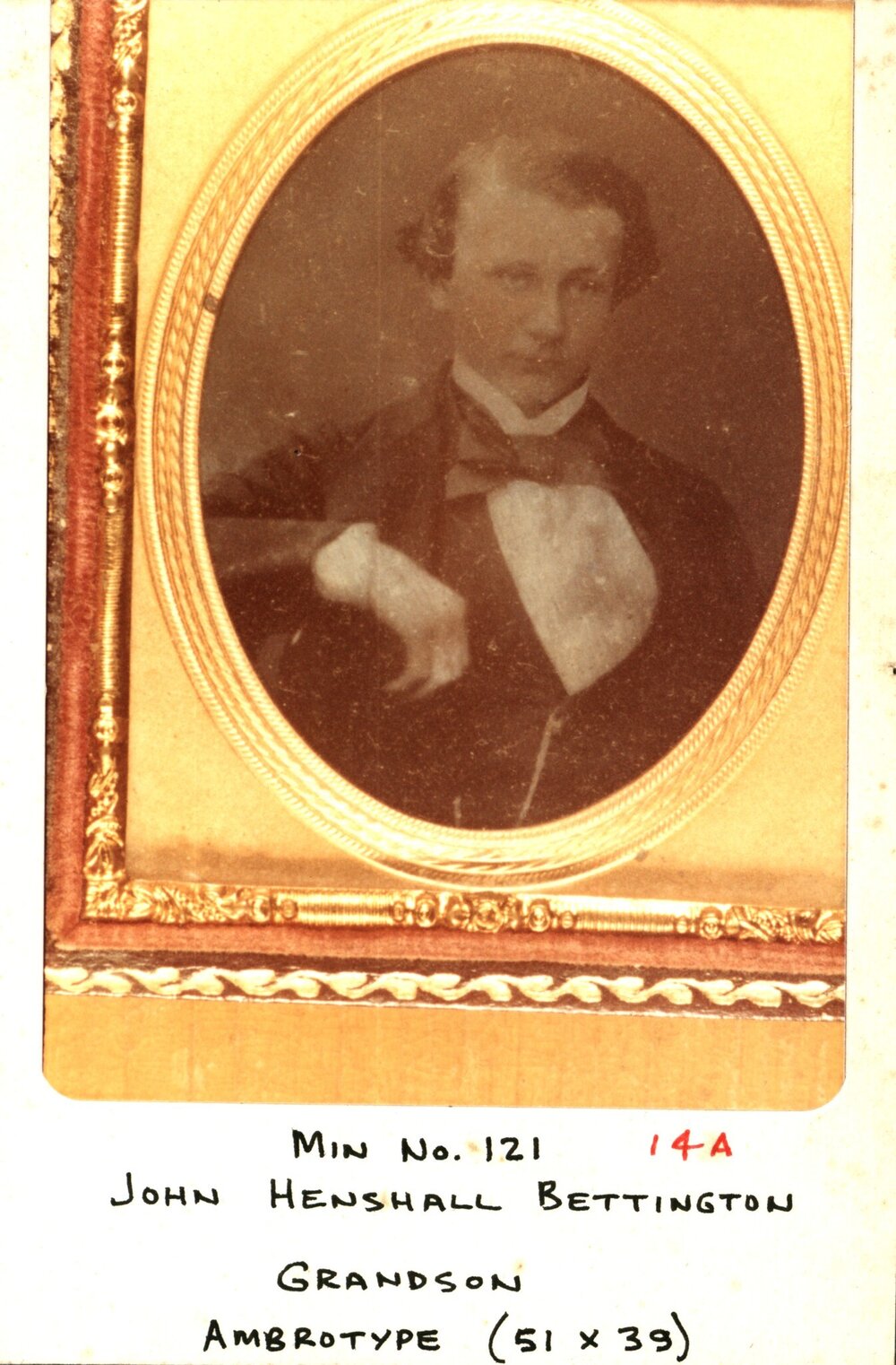 John Bettington, c.1850s