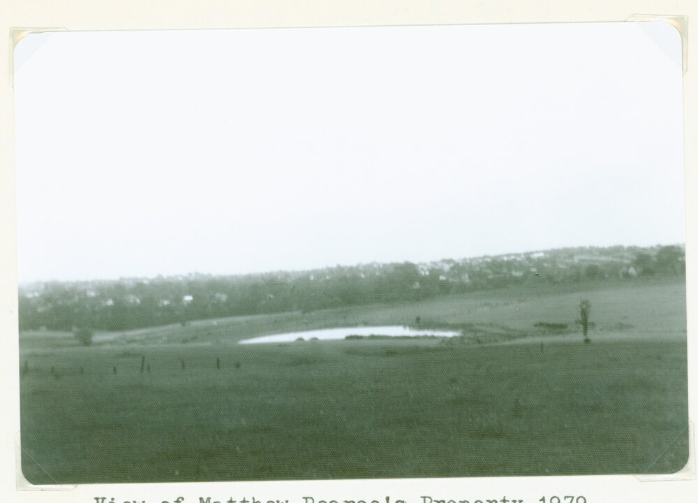 Views, Matthew Pearce's property, 1979