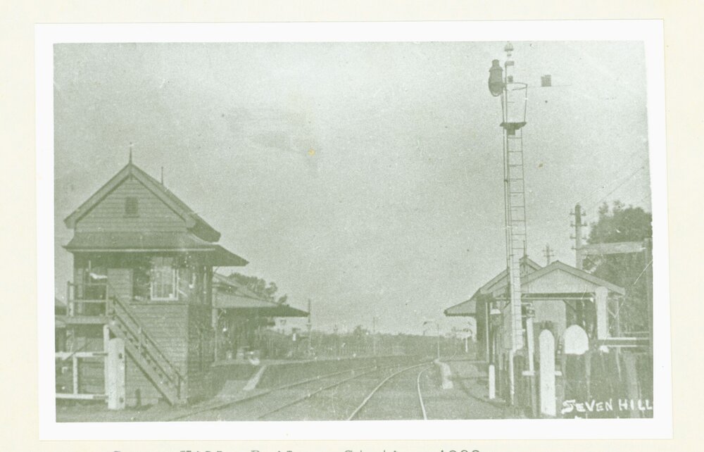 Seven Hills railway station, 1909