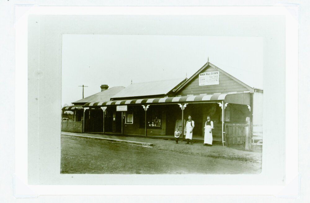 First Davis store, Seven Hills, pre-1917
