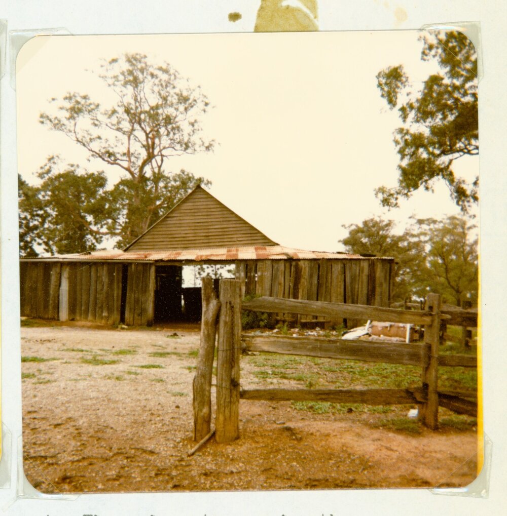 Bella Vista farm outbuilding, Bella Vista, 1981