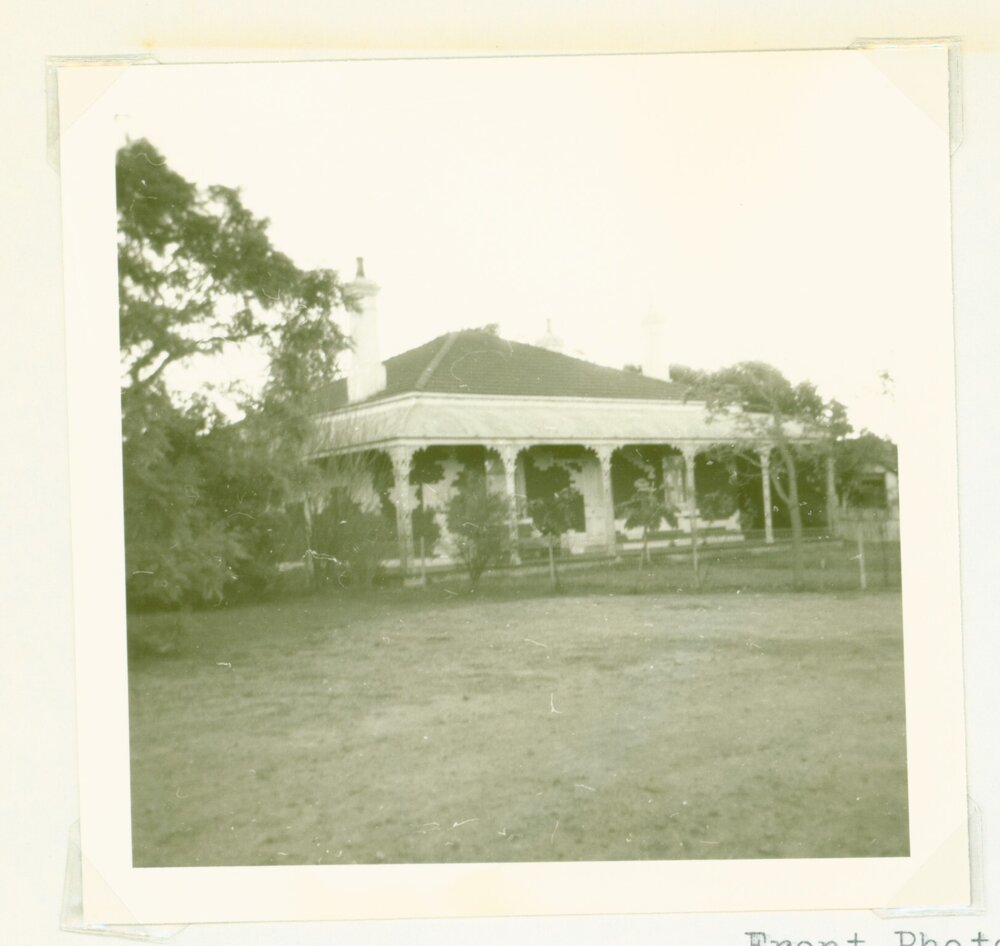 Fairholme, First Avenue, Seven Hills, 1978