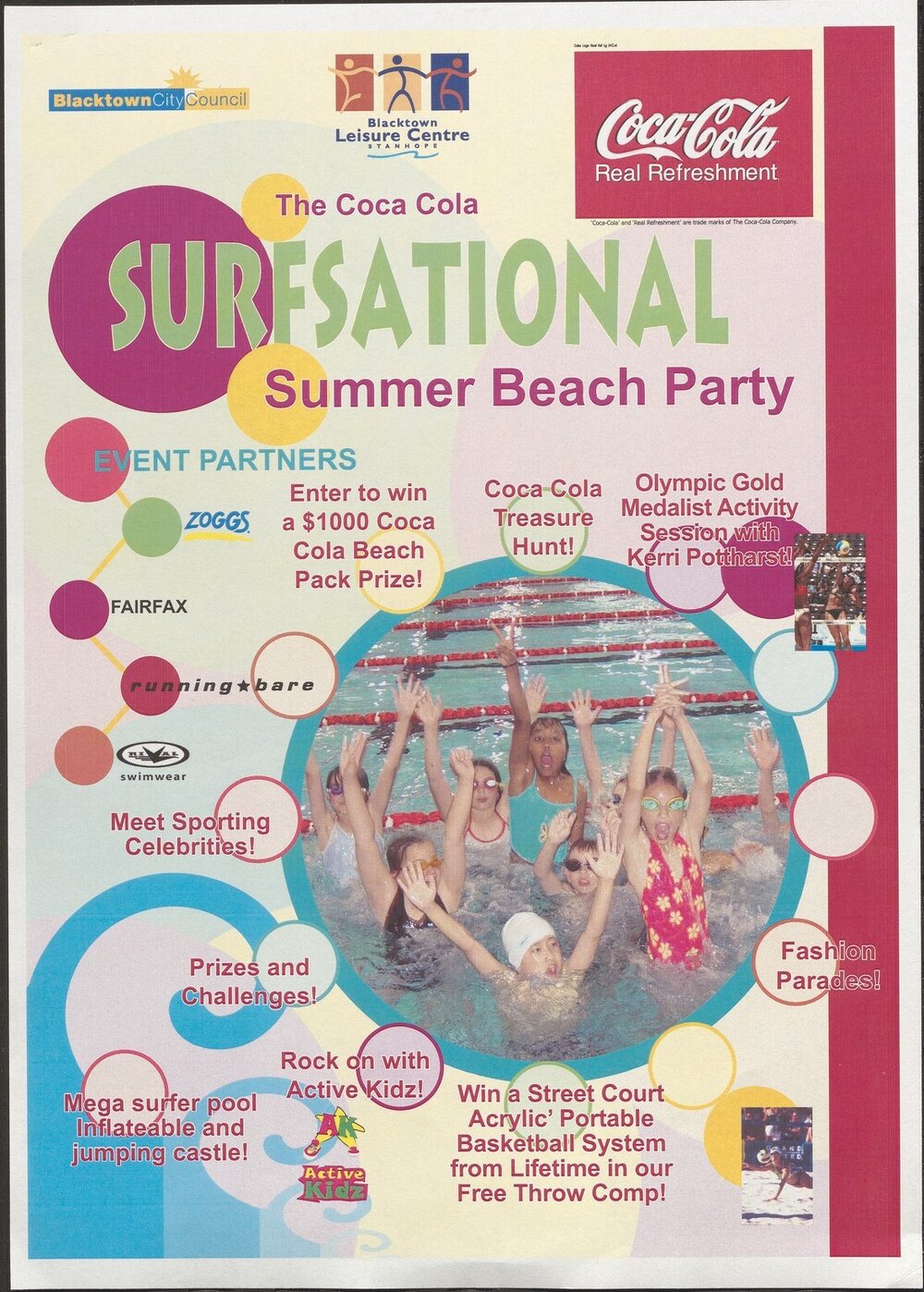 Surfsational summer beach party, Stanhope Gardens, 2004