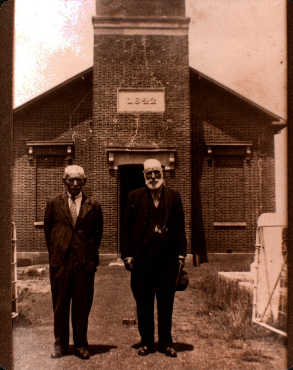 Mr Pond and Mr Innes, St Bartholomew's Church, Prospect