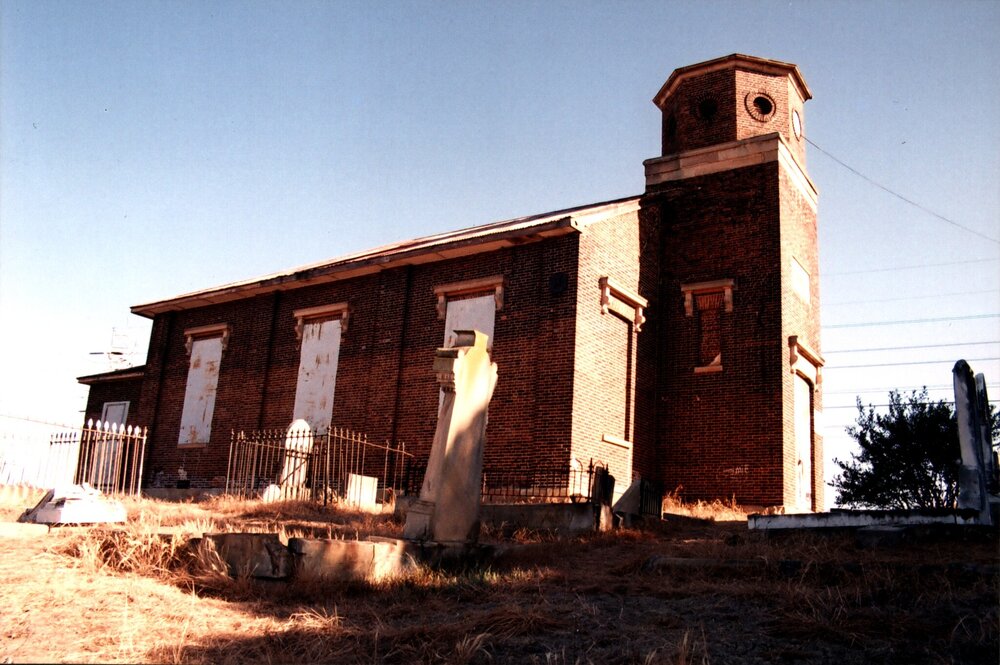 St Bartholomew's Church before the fire, 1989