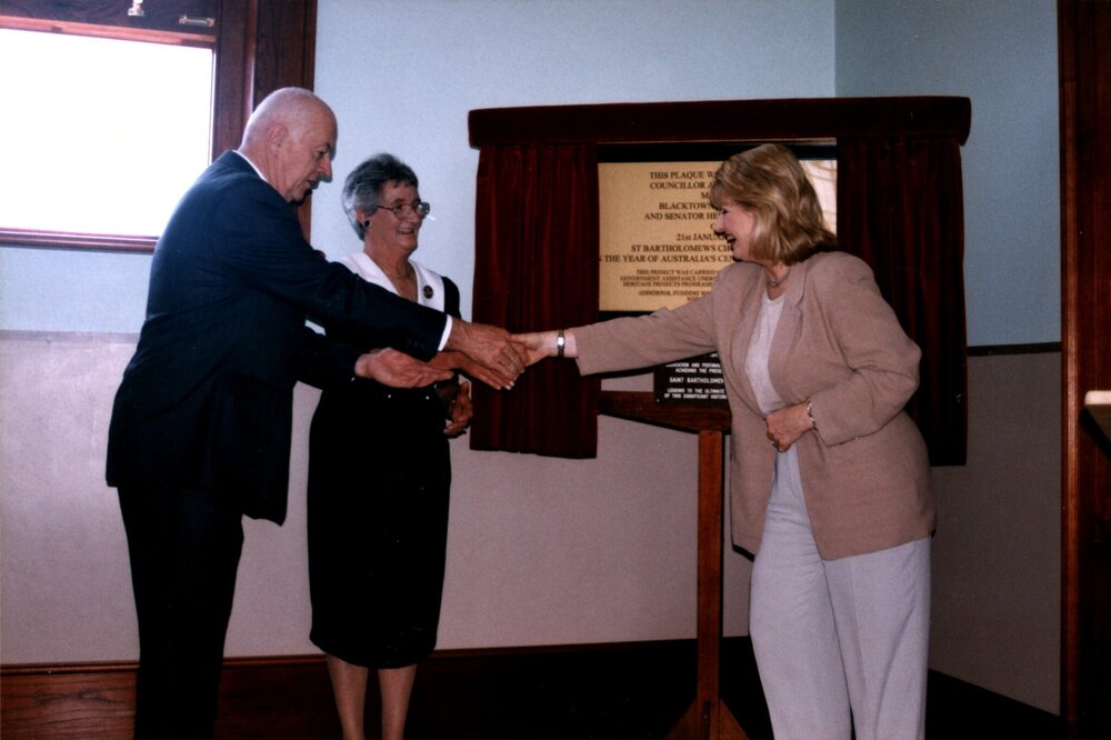 Reopening of St Bartholomew's Church, Prospect