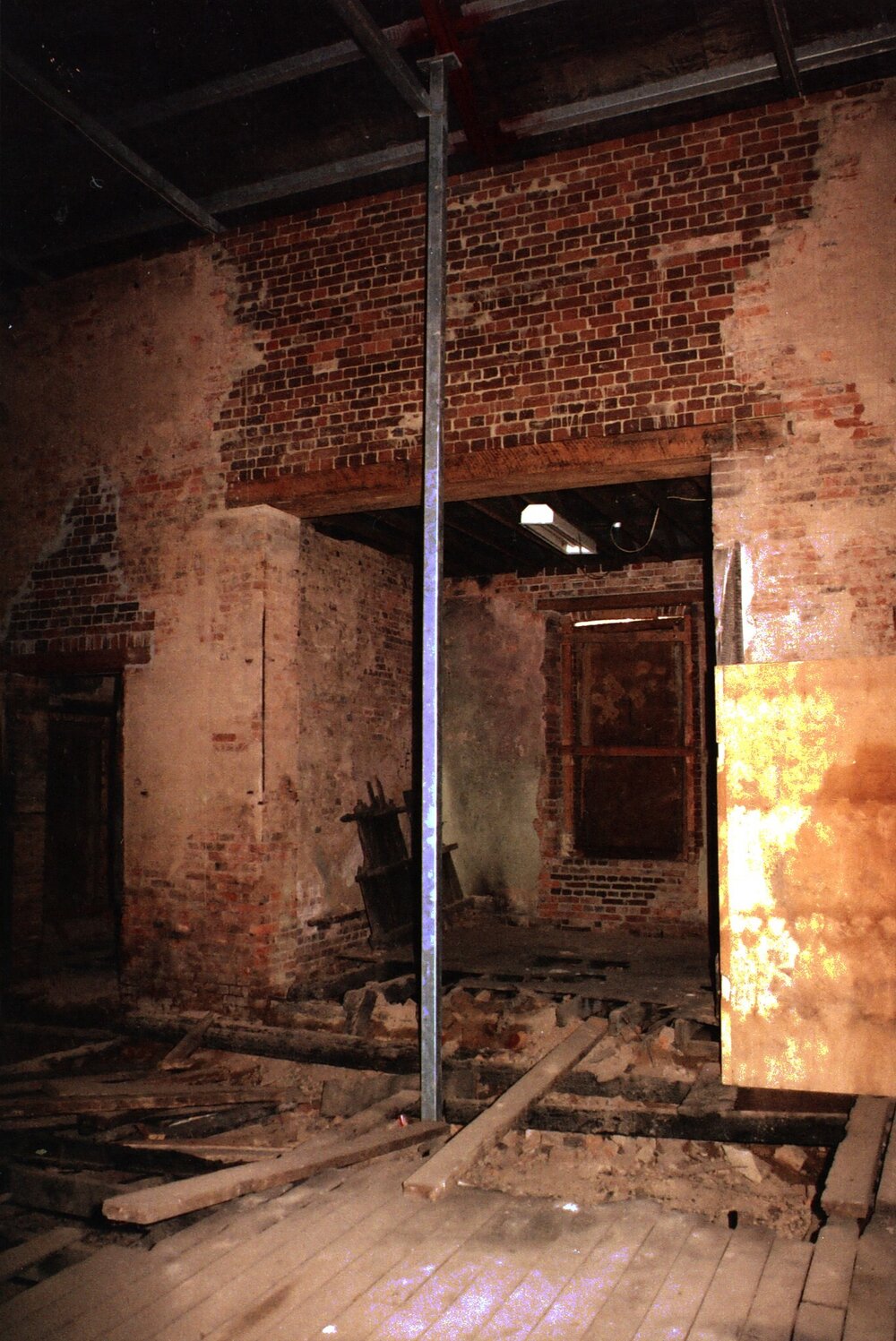 Fire damaged St Bartholomew's Church, Prospect