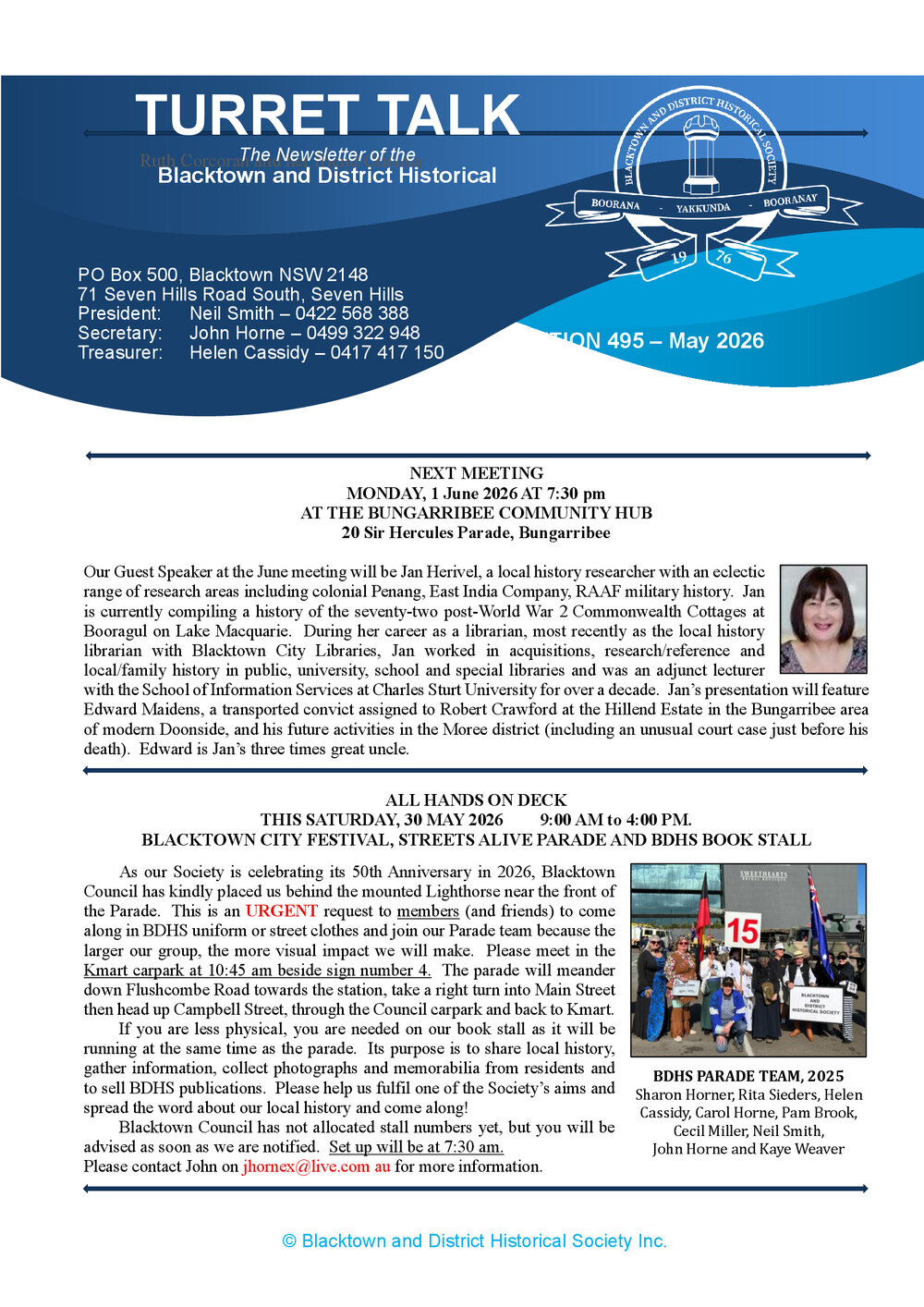 Turret Talk, Edition 495 - May 2026