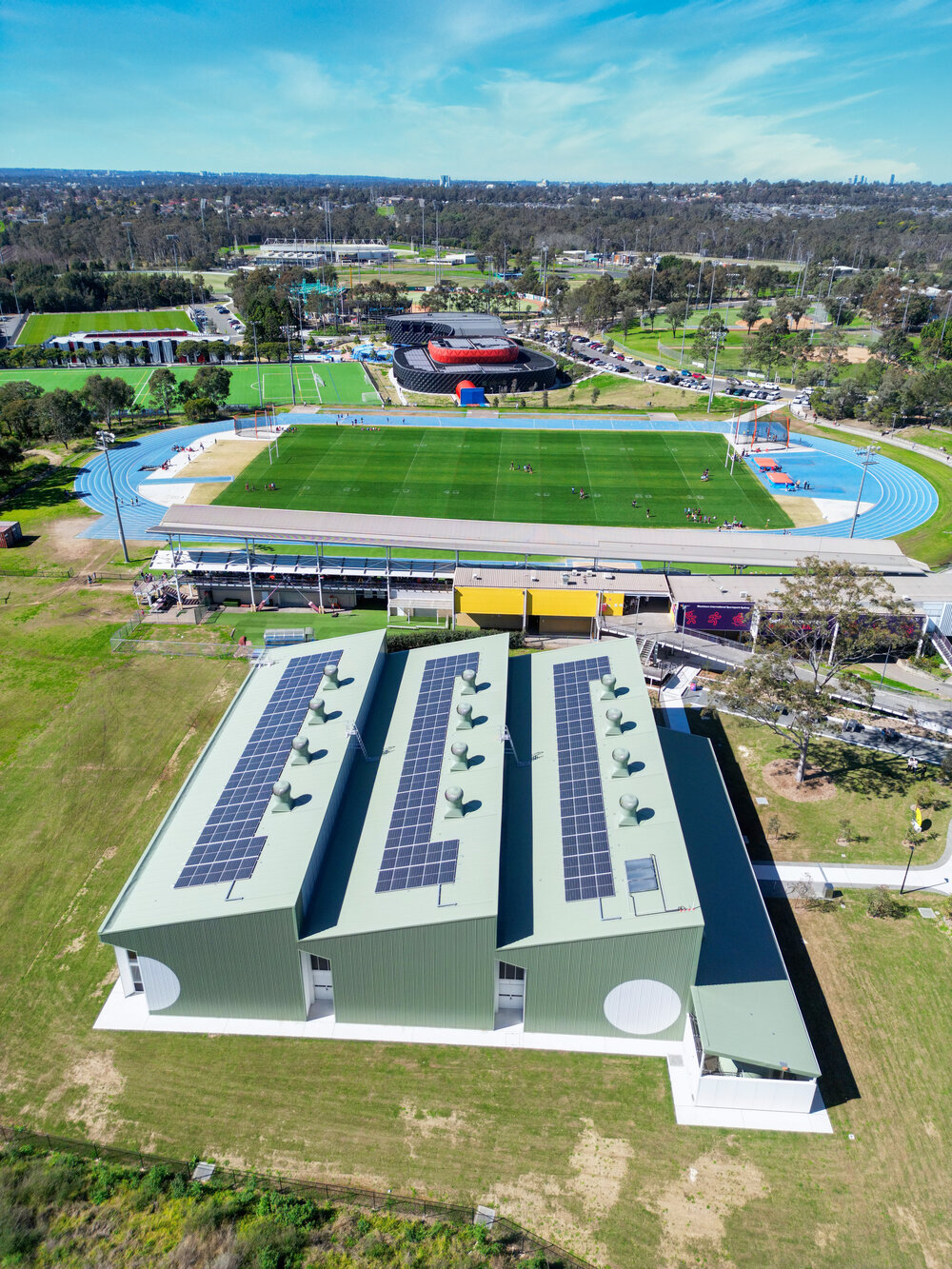 Blacktown International Sportspark (BISP) - Aerial view