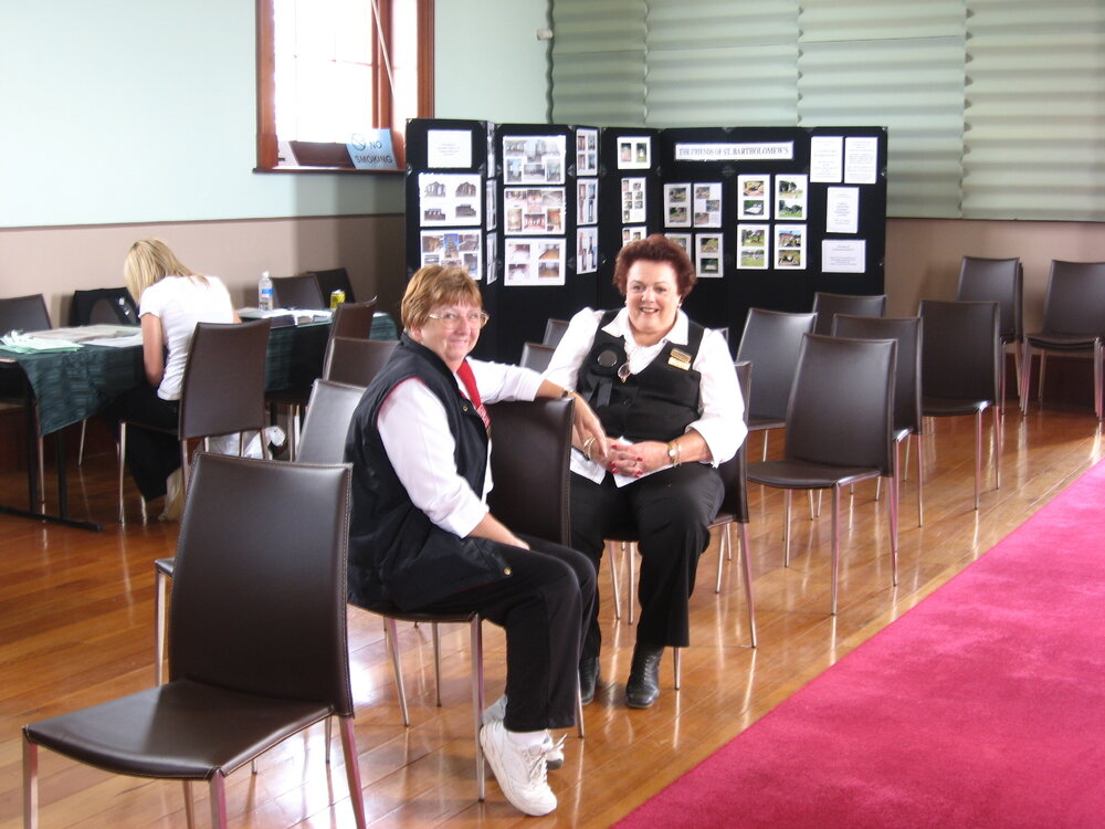 Back to St Bartholomew's Day 2009 (Linda McDougal and Sharyn Wicks)
