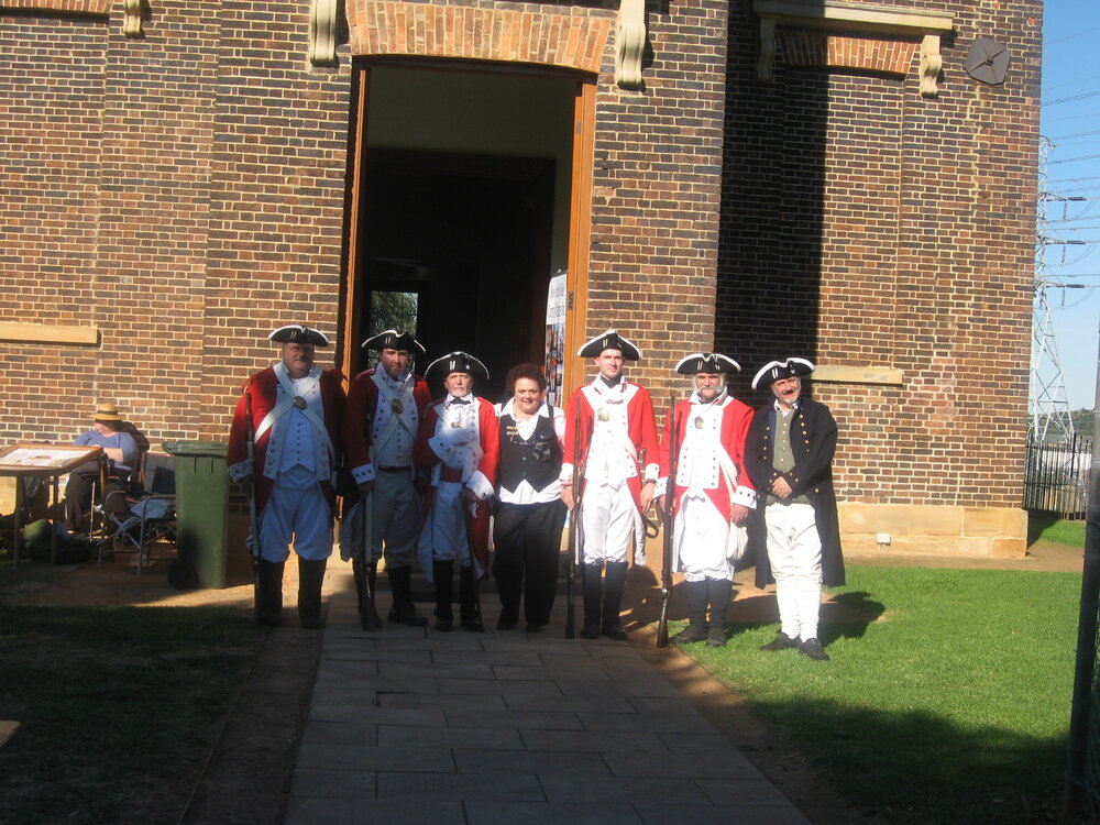 Back to St Bartholomew's Day 2010 (NSW Corps of Marines and Sharyn Wicks)