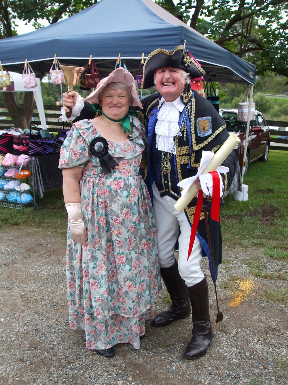 Back to St Bartholomew's Day 2014 (Jill Finch and Town Crier)