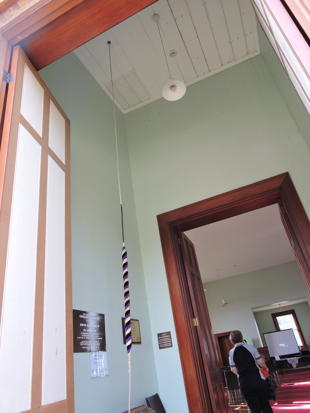 Back to St Bartholomew's Day 2015 (bell rope)