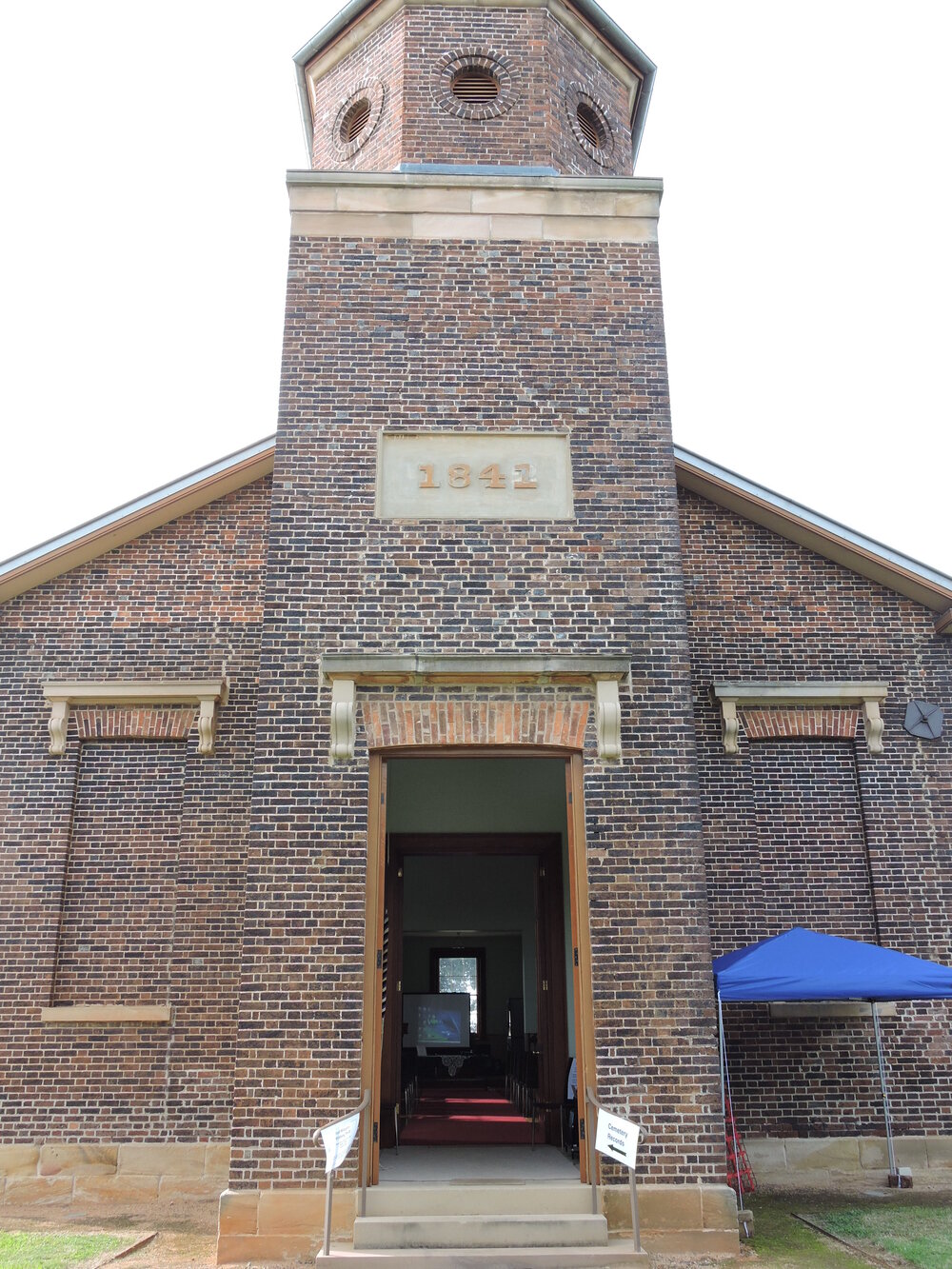 Back to St Bartholomew's Day 2015 (Church entrance)