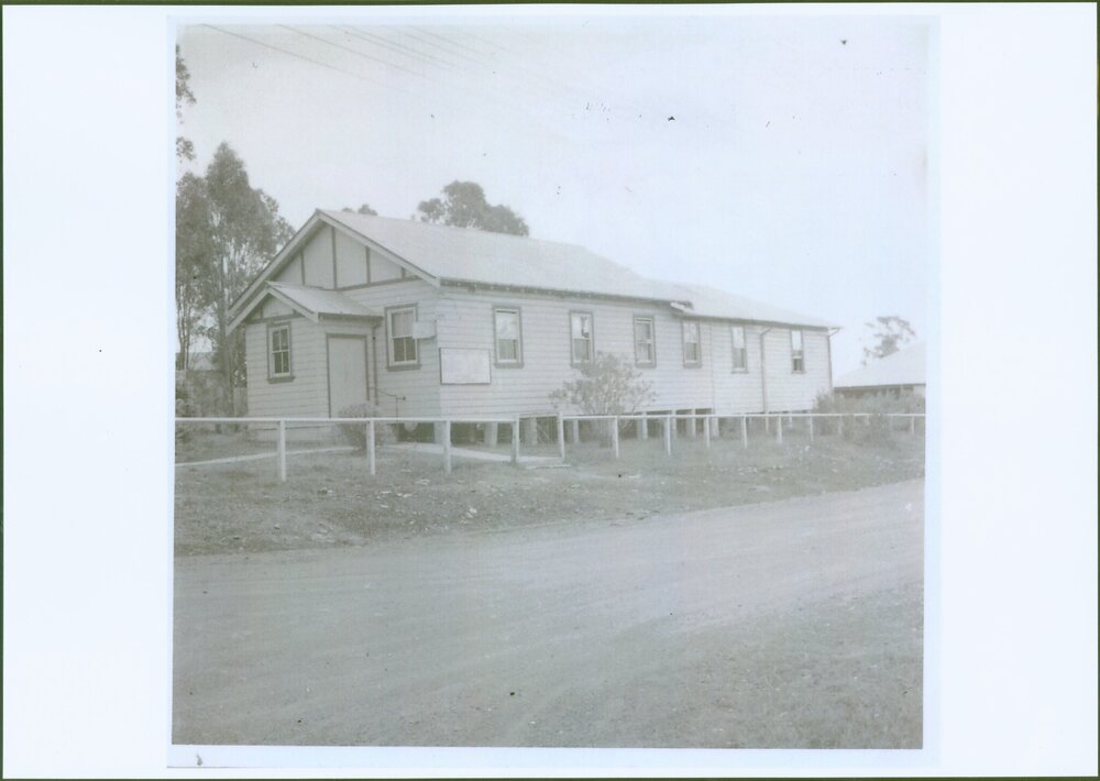 Blacktown Baptist Church, side view, c1955-1956