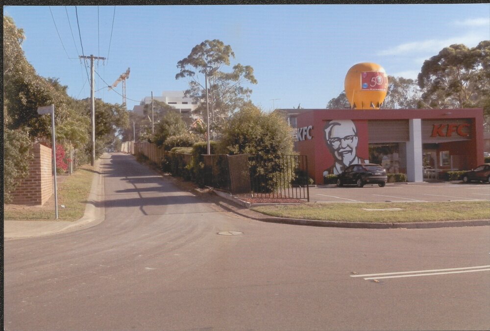 Clancy Lane and Kentucky Fried Chicken, Seven Hills, 2018