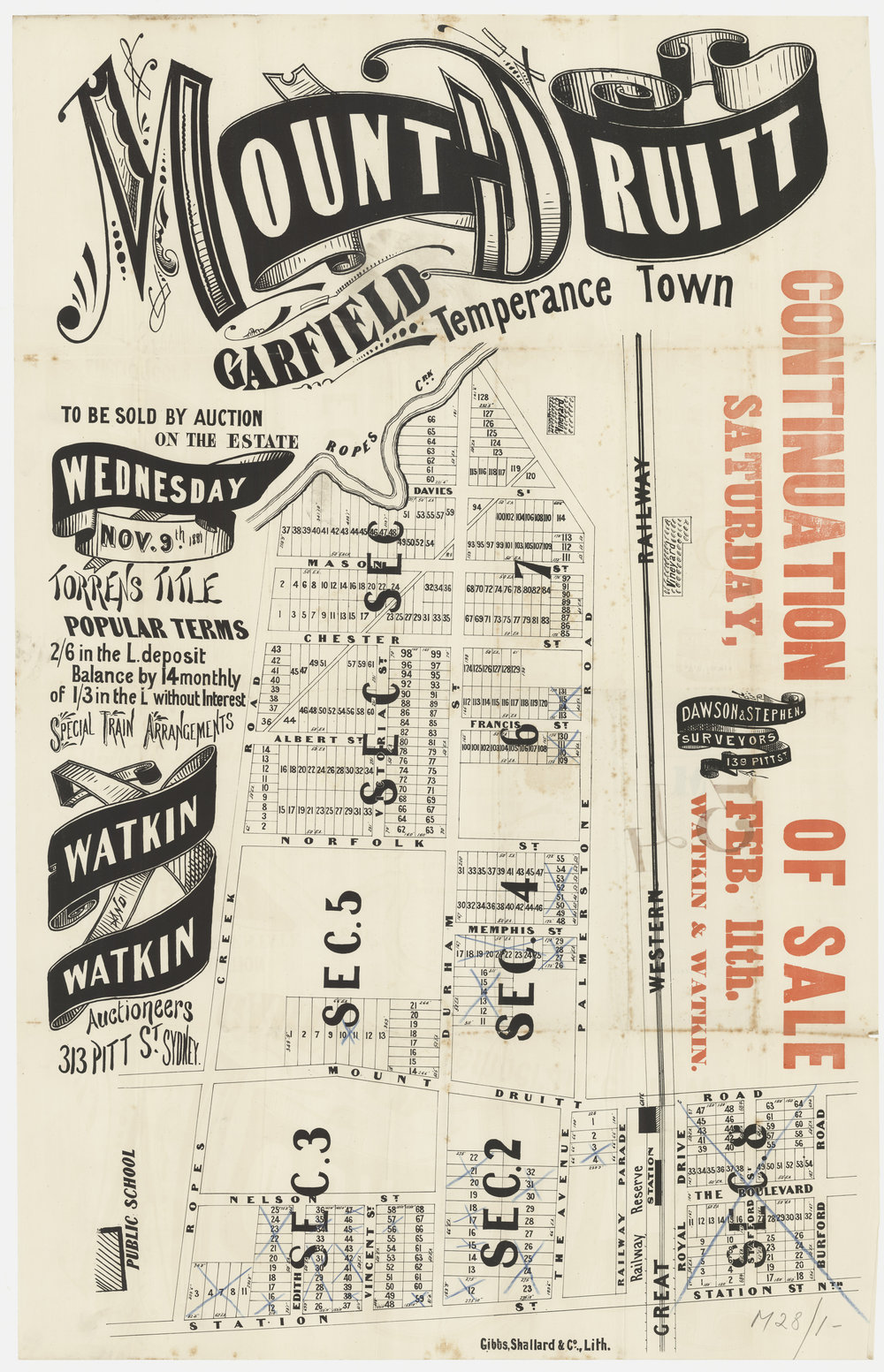 Garfield Temperance Town Estate, Mount Druitt