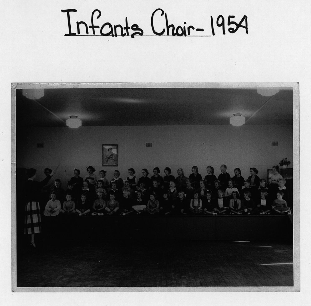 Blacktown Public School, 1954 Infants Choir