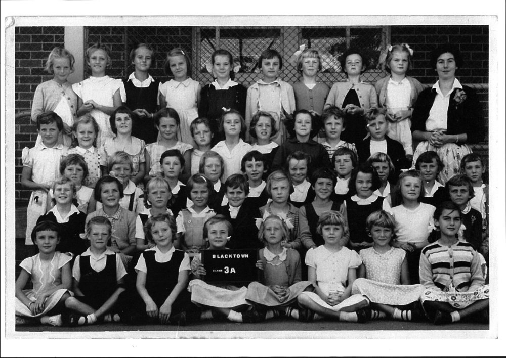 Blacktown Public School, 1956 Class Infants 3A