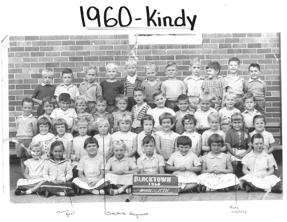 Blacktown Public School, 1960 Class Kindy