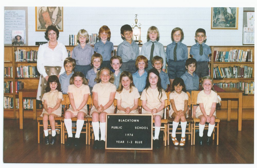 Blacktown Public School, 1976 Class 1-2 Blue