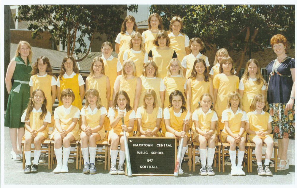 Blacktown Public School, 1977 Softball Team